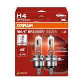 Autožárovky H4, 12V, 60/55W, Night Breaker Silver (2ks)