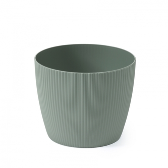 Plastový květináč Magnolia jumper šedozelený 300 mm