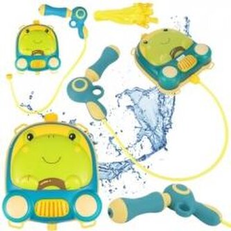 Pistolet na wodę z plecakiem Żabka