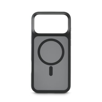 Black Rock Hybrid Case, kryt pro Apple iPhone 17 Pro Max, magnetický, matný, poloprůhledný černý