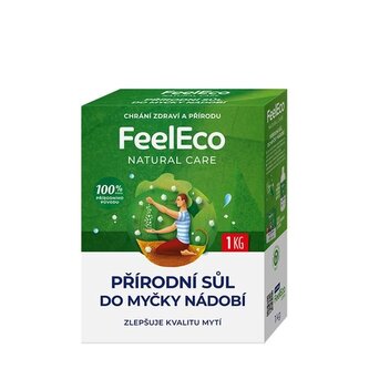 Přírodní sůl do myčky Feel Eco, 1 kg