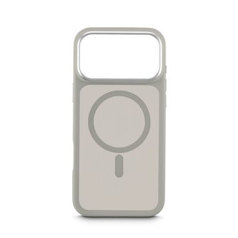 White Diamonds Hybrid Case, kryt pro Apple iPhone 17 Pro Max, magnetický, matný, poloprůhl. pískový