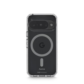 Hama Extreme Protect, kryt pro Google Pixel 10/10 Pro, magnetický, D3O®, nežloutne, průhledný