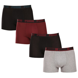 4PACK pánské boxerky Puma vícebarevné (701227791 017) XL