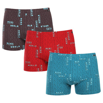3PACK pánské boxerky Andrie vícebarevné (PS 5784) XXL