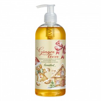 Hydratační mýdlo na ruce se zázračnou vůní perníkového koření Ginger Lover 400ml Soaphoria