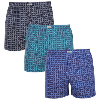 3PACK pánské trenky Andrie vícebarevné (PS 5836) L