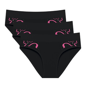 3PACK menstruační kalhotky Intimina Bloom (INTIM62) S