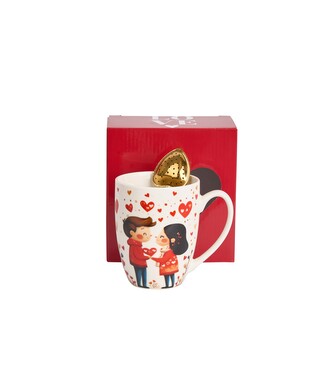 Kubek classic z zaparzaczem "serce" PARA