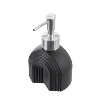 Dávkovač mýdla sklo/UH 0,18 l černá