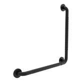 Černé nerezové madlo lomené 600 mm