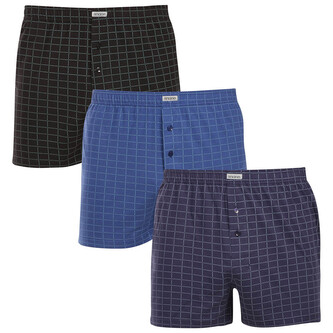 3PACK pánské trenky Andrie vícebarevné (PS 5884B) L