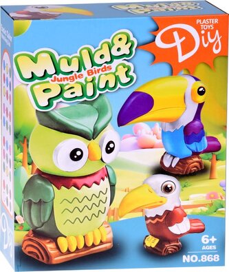 JOKOMISIADA Sada na výrobu ptáků z džungle