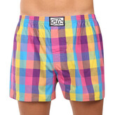 Pánské trenky Styx klasická guma vícebarevné (A0104) S
