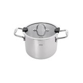 Hrnec nerez VENICE 4,6 l poklice sklo