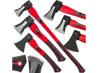 Sekera štípací, tesařská, sada 3ks, 600g/1kg/2kg RED TECHNIC