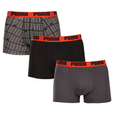 3PACK pánské boxerky Puma vícebarevné (701237583 002) L