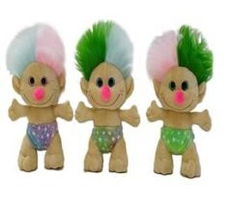 Trol świecący w ciemności 18cm MIX