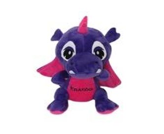 Smok "Kraków" fioletowo różowy 15cm