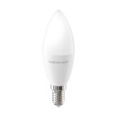 LED žárovka Forever E14 C37 8,5W teplá bílá