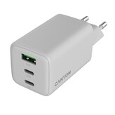 CANYON charger CU65ACC GaN 65W 2xPD 1xQC EU White