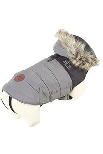 Obleček bunda pro psy NEW MOUNTAIN šedá 45cm Zolux