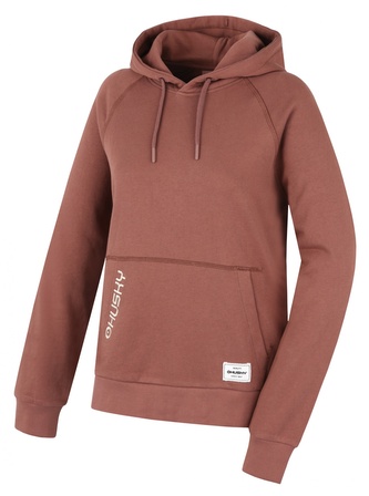 Dámská bavlněná mikina Buggy L brown - XL