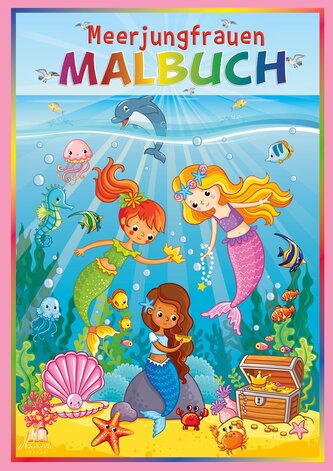 Meerjungfrauen Malbuch