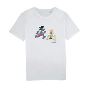 Tričko No počkej bílé Bílé XXL