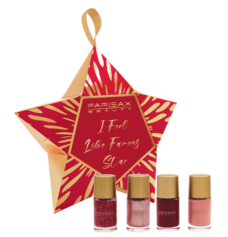 ParisAx Sada 4 laků na nehty - Vánoční dekorace na stromeček