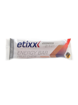 Etixx - Energy bar fruit chew 38 g - červené ovoce