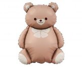 Balon foliowy Miś z kokardką 65x47cm