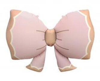 Balon foliowy Kokarda różowa 68x47cm