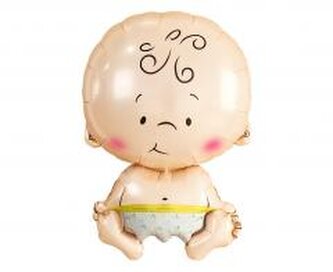Balon foliowy Baby boy 37x55cm