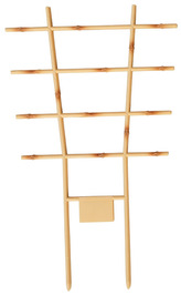 Mřížka Vertica 2 ks - 34 cm bambus plast