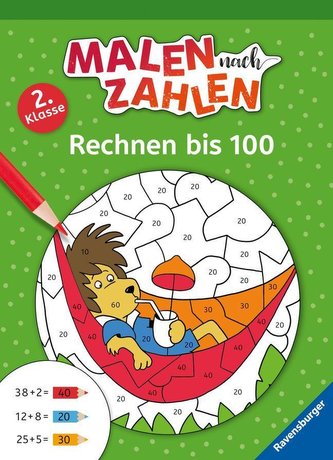 Malen nach Zahlen, 2. Klasse: Rechnen bis 100