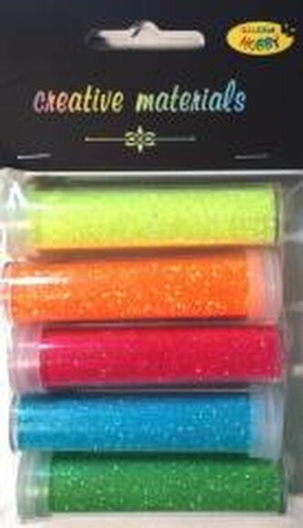 Brokat opalizujący 5 kolorów 9g