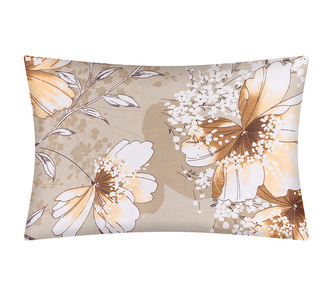 Povláček flanelový - Béžová,Lososová - 50x70 cm