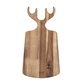 DESKA AKACJOWA POROŻE RENIFERA 34X18X1 CM