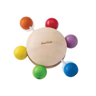 PlanToys Duhové chrastítko