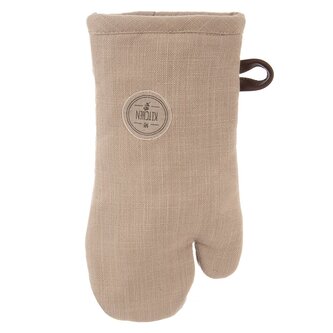 Chňapka bavlna+magnet My kitchen hnědá