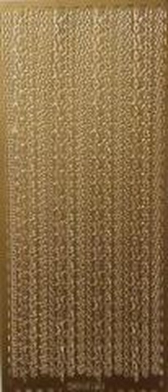 tiker ażurowy 10x23cm bordiurka złoty