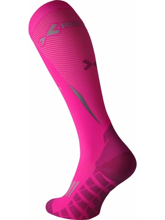 Royal Bay - Energy kompresní podkolenky neon růžové - 42-44/C2