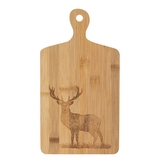 DESKA BAMBUSOWA 33X18X1 CM DEK. RENIFER