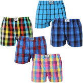 5PACK pánské trenky Styx klasická guma nadrozměr vícebarevné (5E0112346) 3XL