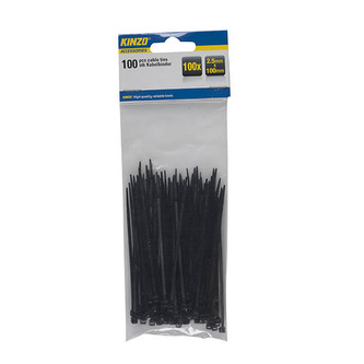 Stahovací pásky kabelové 100ks 2,5 x 100 mm