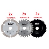 Segmentový diamantový kotouč k AE5KR55DN-BMC, 2ks ASIST AE5A020