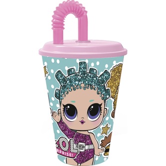 Kelímek s brčkem 430ml