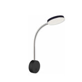 Světlo nástěnné Lucy A C, Černá