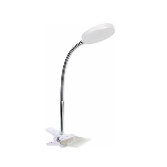 Lampička stolní s klipem Lucy KL B, Bílá